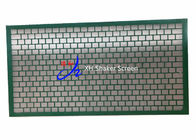 Pizarra inoxidable Shaker Screen 1167 * 610*25m m del vórtice de la placa de acero en verde