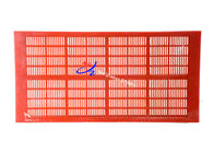Los paneles de bocadillo del poliuretano ISO9001, cubierta de pantalla de la PU con la perforación rectangular